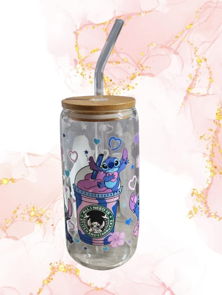 Verre canette en verre