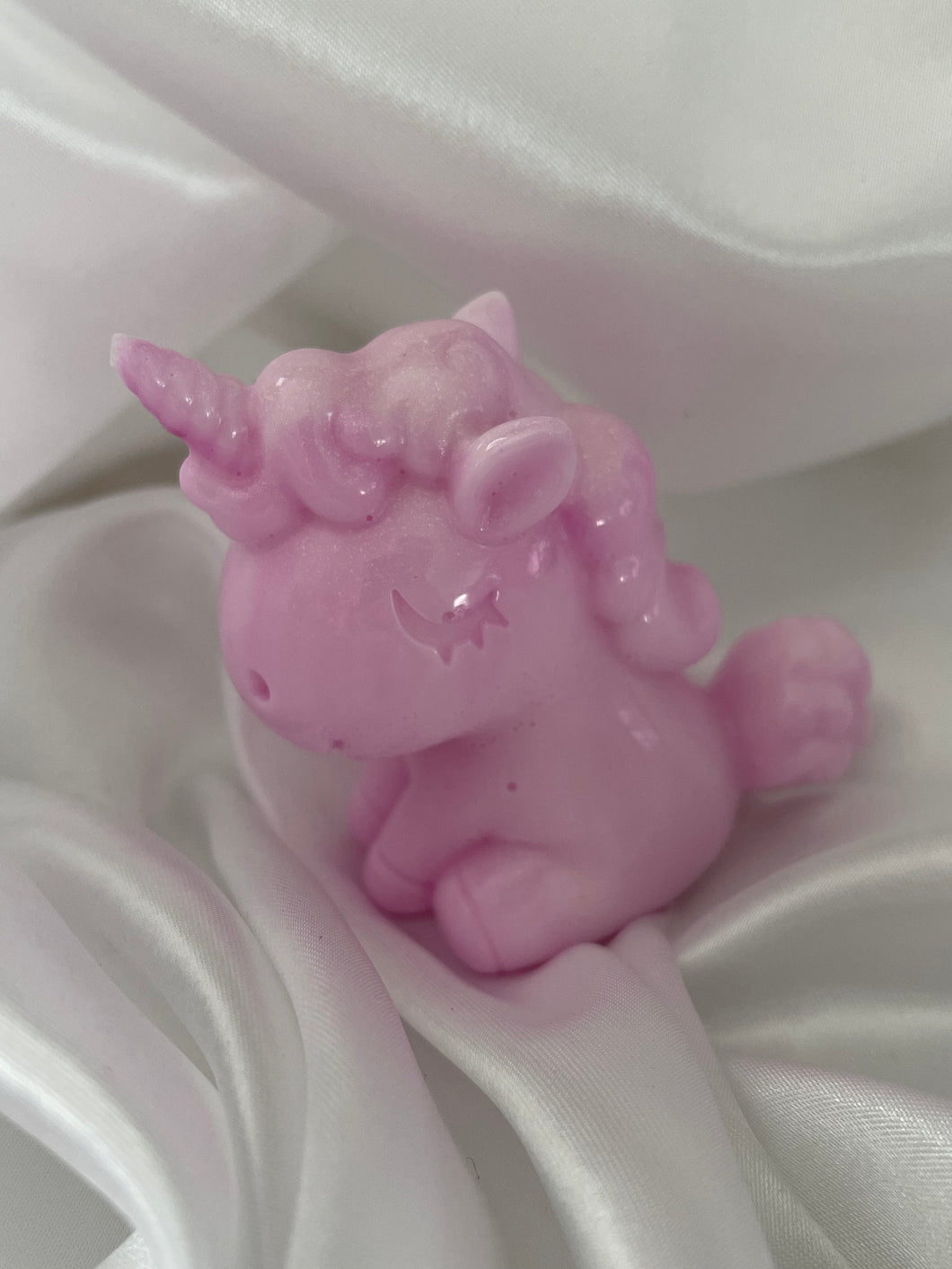 Licorne rose pâle